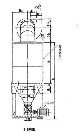 JBC單機(jī)扁布袋除塵器